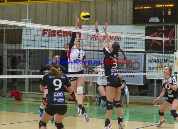 Volleyball Damen 3. Liga Süd SV Sinsheim gegen SG Bretzenheim 14.01.2017 (© Siegfried)